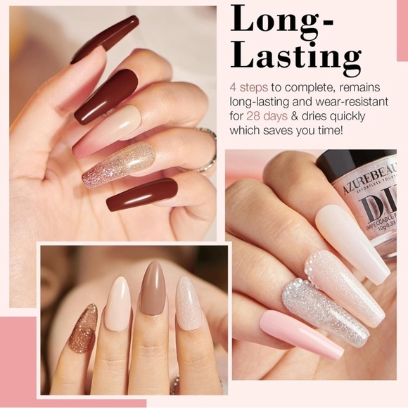 AZUREBEAUTY 31 Pcs Dip Powder Nail Kit - Picture 3 of 4